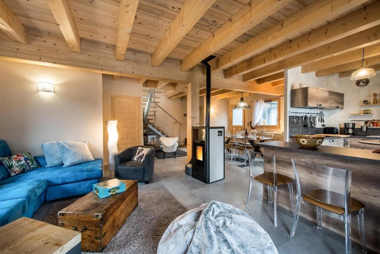Chalet Le Zenblanc Tout Neuf Morillon Villa France